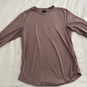 Cuts Clothing Pink(ish) Long Sleeve Tee (XL)